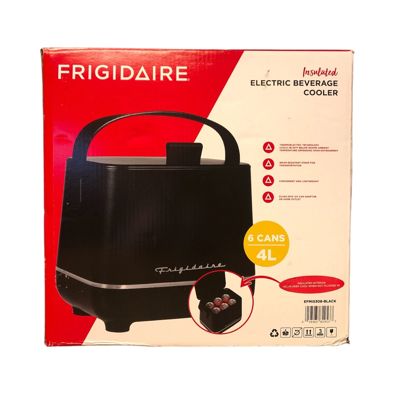 Frigidaire Insulated Electric Beverage Cooler Hold